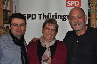 Michael Gauer, Regine Kanis und Hans-Peter Perschke